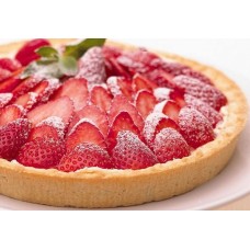 Ταρτάκι με κρέμα αμυγδάλου και φράουλες