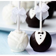 Γαμήλια cake pops Γαμήλια cake pops